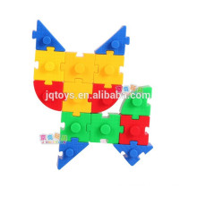 Children plastic preschool building blocks toy with SGS EN 71